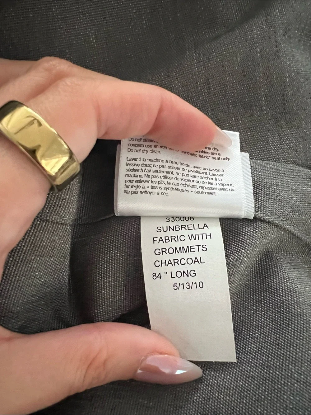Brand New RH Drapes - 84x50